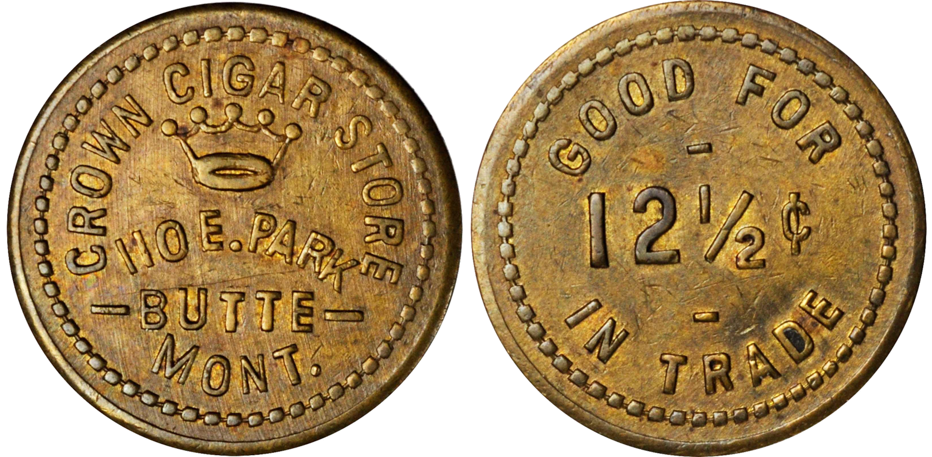 A collection of rare coins from Montana